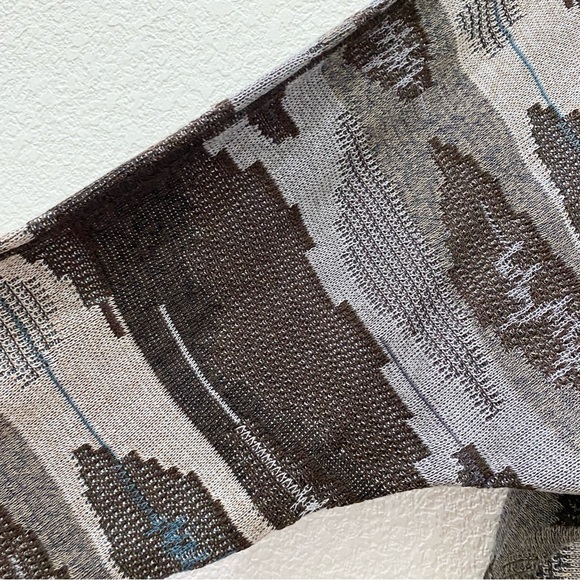 Vintage St. Croix Knits Brown/Gray Abstract Raglan Sleeve Men’s Sweater Size XXL - Picture 4 of 9